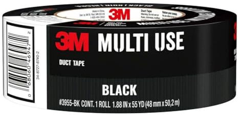 3M Nastro adesivo colorato: 1.88 in. x 55 yds. (Nero)