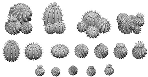 Green Stuff World für Modelle und Miniaturen - Barrel Cactus 11614