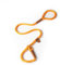 Dog & Field Lux Woven Slip Lead - Apricot. 1.2m Slip Lead For Dogs, Soft Braided Rope Dog Lead With Brass Fittings & Leather Bindings. Training Lead For Dogs, No Collar Or Harness Needed, One Size