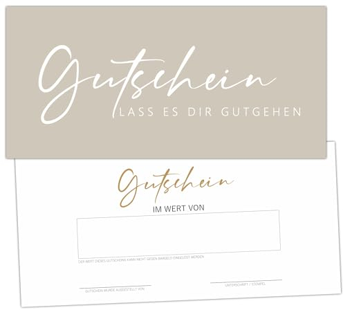 25 Zauberhafte Blanko Gutscheine zum selber Ausfüllen für Nagelstudio Friseur Kosmetik Massage Wellness Fußpflege Beauty Gutschein Vorlage Gutscheinkarten Geschenkgutscheine