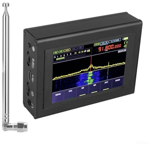 SPORTARC for DSP Shortwave Radio, 50KHz-200MHz 3.5 Touch Screen Malachite Receiver for DSP SD-R Shortwave Radio