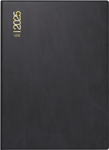 rido/idé Taschenkalender Mod. perfect/Technik I 2025 | A6, Kunststoff, schwarz