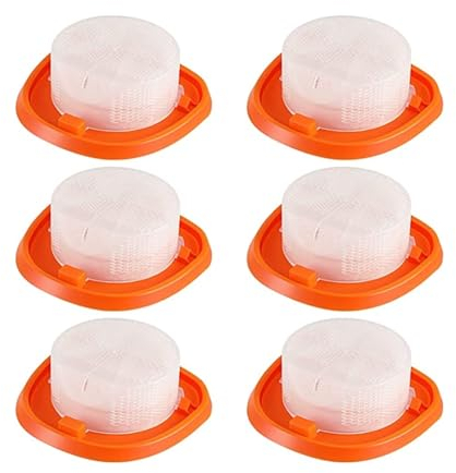 Vacuum cleaner Upgraded Filter. Compatible For Black+Decker NVC115JL NVC115W-QW NVC115JL-GB. Dustbuster Cordless Handheld Vacuum Replacement Accessories (Color : 6pcs Filter)