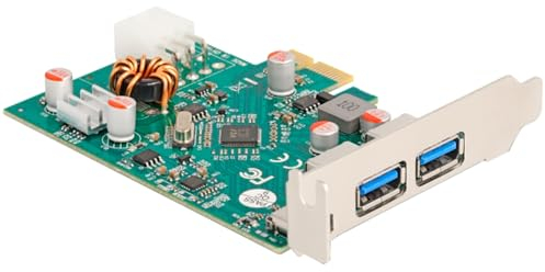 DeLOCK USB-Controller PCIe x1 Karte zu 1x EXT. USB-C PD 30W + 2 EXT. USB 3.2 Gen 1