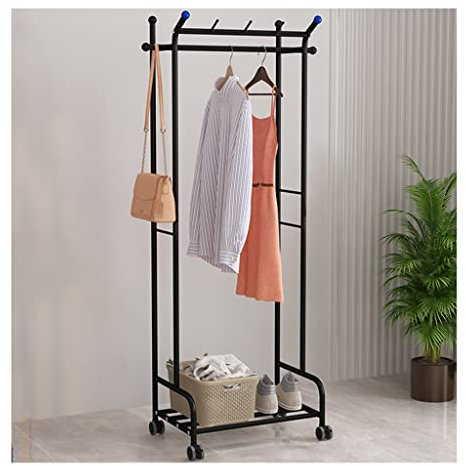 Portemanteau Prte-Manteau entrée Porte-vêtements Portemanteaux Murale Porte Bambou Perroquet Blanc Bain Forme d’Arbre Vintage Étagère Patère Bois métallique Alliage d'aluminium Amovibles rou