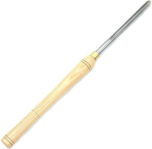 Bowl Gouge Lathe Chisel Wood Turning Tool Spindle Bowl Gouge Wood Turning Chisel Woodturning Woodworking Tool Lathe Accessories with Manchurian Ash Handle (Size : 1/2)