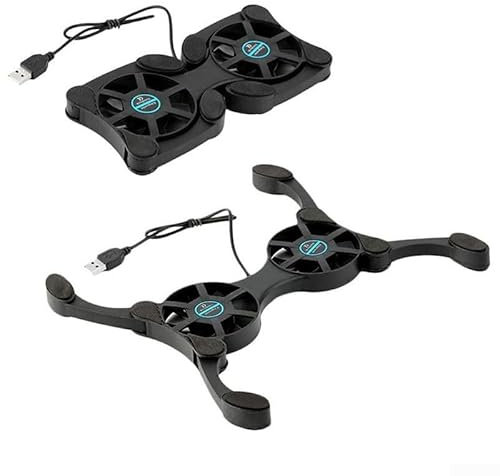 Schlankes und professionelles Laptop-Kühlkissen und Lüfterständer für USB-Mini-Laptop