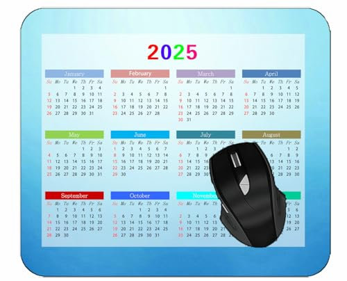 YENDOSTEEN 2026 Calendar Mouse PadSurface Stains Light Texture Custom Gaming Mouse Pads with Designs Type291