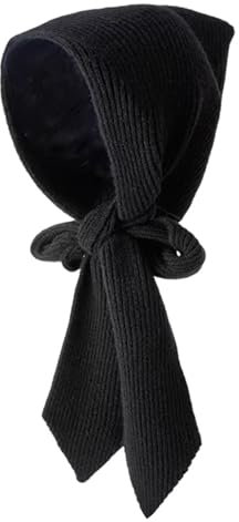 iSpchen Wintermützen für Damen Balaclava Strickmütze Warmer Kapuzenschal Mütze Damen Stricken Beanie Warmer Kapuzenschal Winter Balaclava Pullover Gestrickte Mütze Warmer Kapuzenschal Mütze