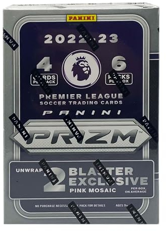 Panini Prizm Premier Leauge 2022 2023 Blaster Box Fussball Soccer & Card Up Sleeve
