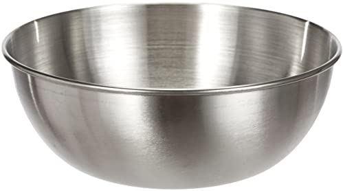 Ibili 717016 Saladier INOX Bistro, INOX, Argent, 16.99 x 16.78 x 7.01 cm
