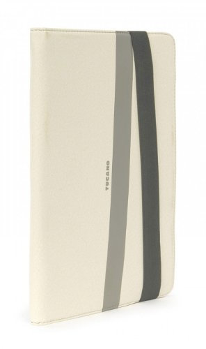 Tucano Unica - Funda Universal con Atril para Tablet de 10, Blanco