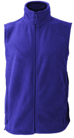 Jerzees Colour Fleece Gilet Jacket / Bodywarmer (XL) (Bright Royal)
