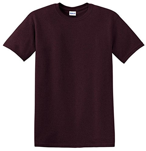 Gildan Mens Heavy Cotton Short Sleeve T-Shirt (2XL) (Russet)