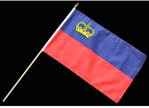 Everflag Stock-Flagge 30 x 45 : Liechtenstein