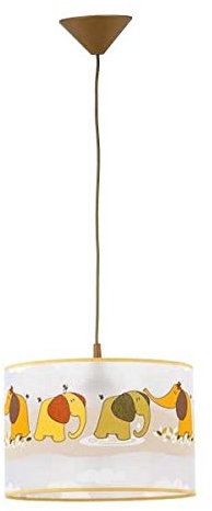 ALFA S£ONIKI/Elefanten Deckenlampe Deckenleuchte Kinderzimmerleuchte Kinderzimmerlampe