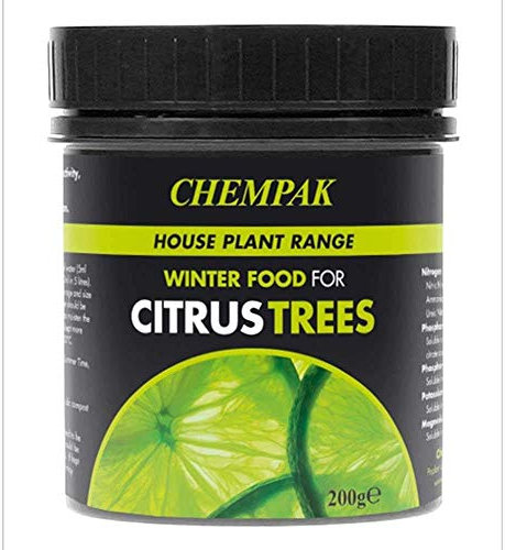Chempak Citrus Trees Winter Fertiliser Feed Food 200 Gram Tub