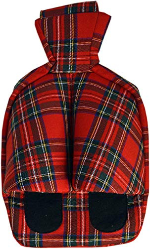 Vagabond Cuddlesoft Hot Water Bottle Footwarmer, Royal Stuart 2 Litre