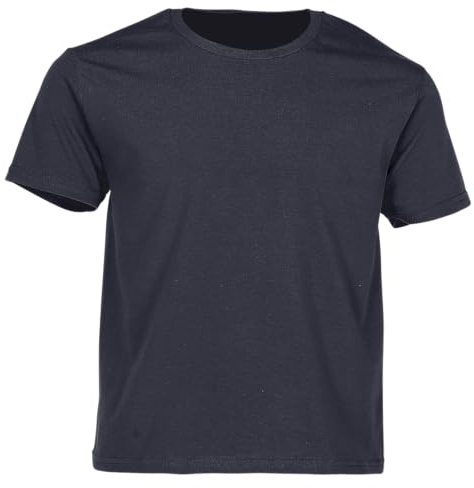 Fruit of the Loom Boys' Shirt blue Dunkles Marineblau 14-15 Years