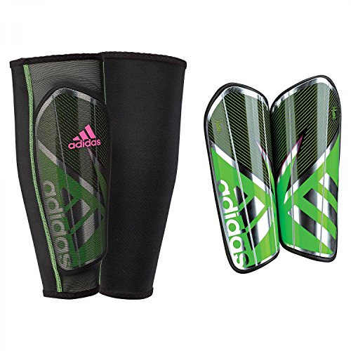 adidas Herren Schienbeinschoner Ghost Pro, Solar Green/Core Black/Shock Pink S16, XS