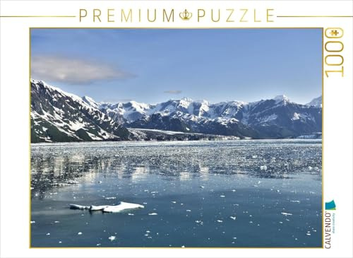 CALVENDO Puzzle Turner Gletscher in Alaska | 1000 Teile Lege-Größe 64 x 48 cm Foto-Puzzle für glückliche Stunden