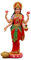 Atlantic Sammlerstücke Hindu Göttin Sri Lakshmi Statue 25,4 cm hoch Shakti des Vishnu Göttin der Reichtum und Wohlstand Figur