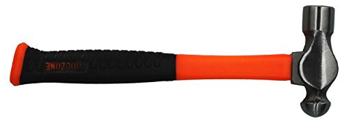 16oz Ball Pein Pin Hammer with TPR Rubberised Fibreglass (70%) Handles