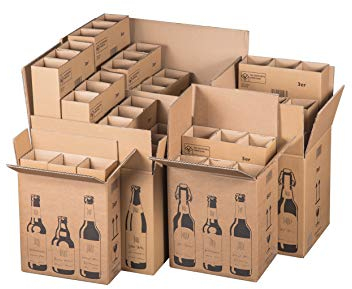 Carton d'expédition bouteilles Carton à bière pour 9 bouteilles de bière (Certificat PTZ - DHL) (10)