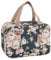 IGNPION Kulturbeutel für Damen, groß, wasserdicht, Kulturbeutel, Make-up, Organizer, Kosmetiktasche, Schwimmen, Turnbeutel, Dunkelblaue Blume, Einheitsgröße, Reise-Kulturbeutel in voller Größe