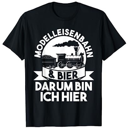 Modelleisenbahn Eisenbahn Modellbau T-Shirt