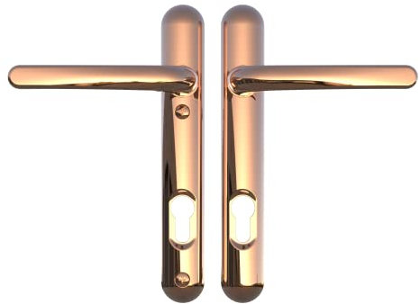 Ultion Sweet Door Handle 122mm (Short Fixings) - Matching Door Furniture Available (Rose Gold)