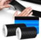 AOBETAK Covering Voiture Carbone Noir Mat 5cm 7cm Auto-adhésives Autocollant Film Protecteur De Seuil De Portière De Voiture Tailles Texturées 3d