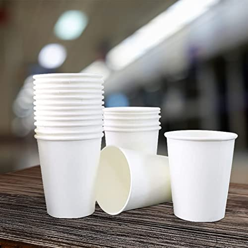 6oz Paper Cups, 200 Pcs Single Wall Disposable for Coffee and Tea Premium Quality Cups, Specially Made and Designed for UK, Inspired by Nature (200 Pcs)