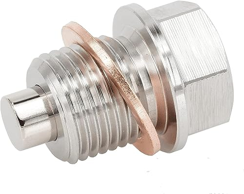 1 x magnetische Ölablassschraube aus Edelstahl, M16 x 1,5, passend für Subaru Ascent BRZ WRX Forester Impreza Legacy Outback Crosstrek Mini Cooper John Deere Aprilia Ersatz 32195AA020 DP009 803916010