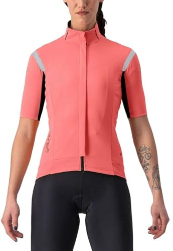 CASTELLI 4522544-654 GABBA RoS 2 W Jacket Damen MINERAL RED/SILVER REFLEX Größe L