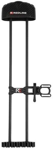 REDLINE Quiver RL-1 Carbon 6 Arrow Quiver, Soft-Touch Rubber Arrow Insert eliminates Noise