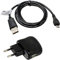 Ladegerät und USB Kabel kompatibel mit Hammer Bow+, 1m USB Kabel, USB Adapter, 2000mA