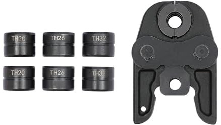 Ganasce per tubi multistrato, TH16-20-26-32 con profilo TH per tubi compositi, per il collegamento di tubi in alluminio-plastica, PEX e rame.