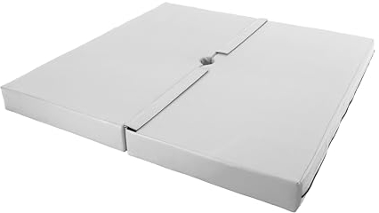 Pole Dance Matte 10 cm quadrato – 120 cm di larghezza – Tappetino antiscivolo con apertura per asta pole dance – Tappetino protettivo quadrato – accessorio per ginnastica