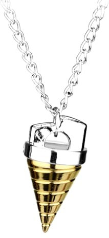 XSLGOGO Anime Peripherals Gurren Lagann Series Necklace Tengen Toppa Gurren Lagann Simon Pendant
