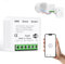 AXFEE Interruttore intelligente, 1PZ Dispositivo Wi-Fi per Automazione Domestica di Luci, Controllo Vocale/Timer, 2.4G wifi, 1 via/2 vie, Compatibile con Alexa Google Home