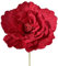 Fiori di Rosa Enormi Fiori Artificiali Peonia di Velluto Fiore Finto Rosa Fatta a Mano Creativa (40 centimetri)