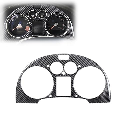 Garniture intérieure Autocollants De Couverture De Tableau De Bord De Cadre Décoratif De Tableau De Bord De Voiture Pour Audi Pour TT Pour MK1 Pour 8N 2001-2006 2005 2004 2003 2002 2001 Pour LHD(Carbo