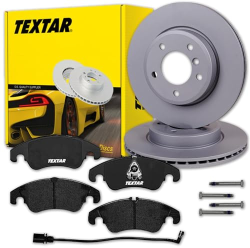 BandelOne enthält Textar Bremsscheiben 320mm + Beläge vorne passend für A4 8K B8 + A5 8T 8F