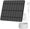 Czemo Panneau Solaire pour Camera Exterieur, 5W Panneau Solaire Compatible avec Caméra Eufy, Ring, Adaptateur USB-C inclus, étanche IP65