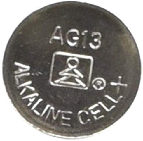 AG13-357 - LR44 button cell watch batteries for Watches, LED torches - 10 Pack