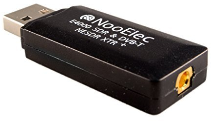 NooElec NESDR XTR+ Clé USB RTL-SDR et DVB-T avec chipset Realtek RTL2832U et tuner E4000 - TCXO - Antenne et télécommande incluses