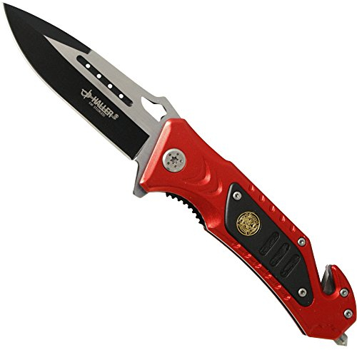 Rescue Taschenmesser rot/schwarz