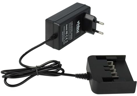 vhbw Fuente de alimentación, Cargador, Cable de Carga 220V para Herramientas Metabo W 18 LTX 115, W 18 LTX 125