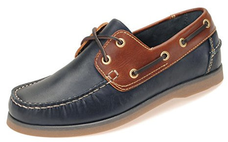Jim Boomba Australian Style Boat Shoes - Deck Shoes (11.0) Navy Blue